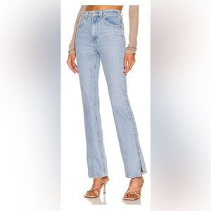 GRLFRND high rise with boot slit.